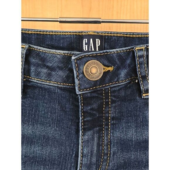 Gap Kids Stretch Super Skinny Jeans Size 12 Dark Wash Denim - Picture 3 of 9